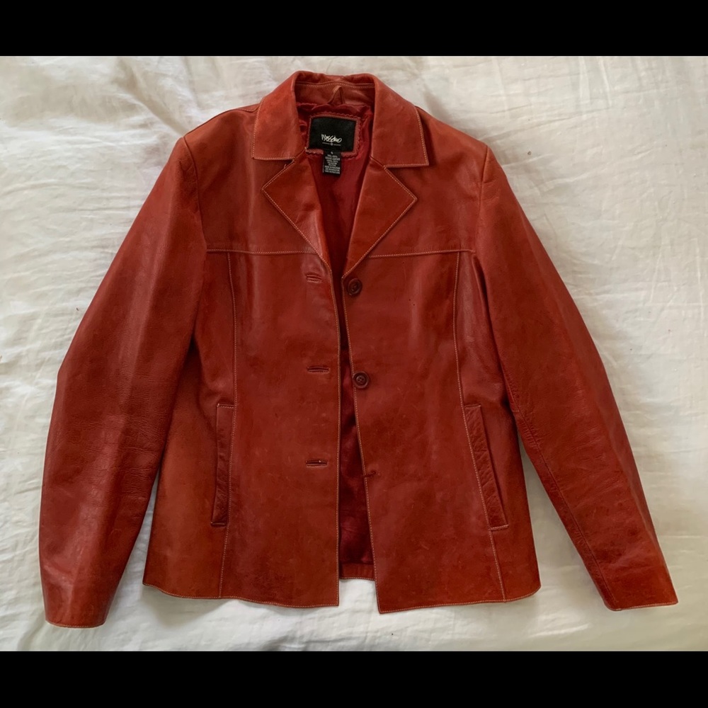 Leather jacket
